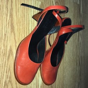 Shoes hill leather made Italy